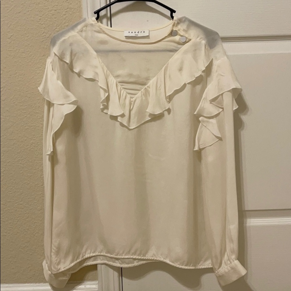 sandro blouse